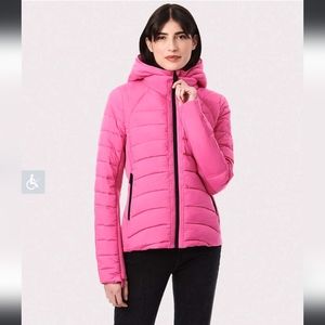 Bernardo ~ Neo Active Double Up Hooded Puffer